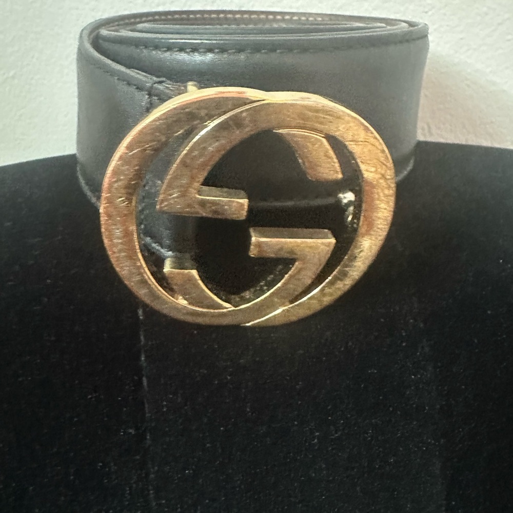 Gucci Brown Leather Belt